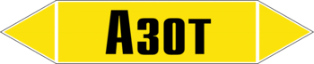 Маркировка трубопровода "азот" (пленка, 507х105 мм) - Маркировка трубопроводов - Маркировки трубопроводов "ГАЗ" - магазин "Охрана труда и Техника безопасности"
