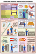 ПС29 средства защиты в электроустановках (ламинированная бумага, a2, 3 листа) - Охрана труда на строительных площадках - Плакаты для строительства - магазин "Охрана труда и Техника безопасности"